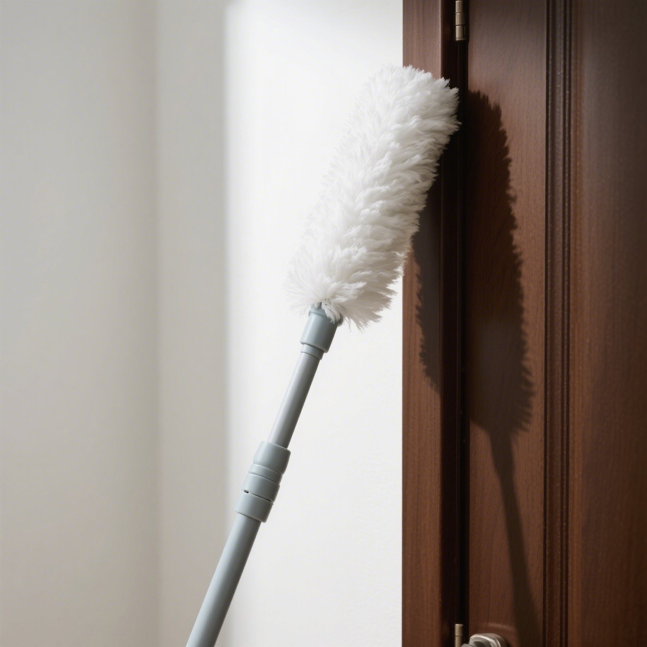 柔らかい素材のグレーのダスター