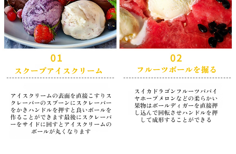 滑りにくいハンドル付きのステンレススプーン