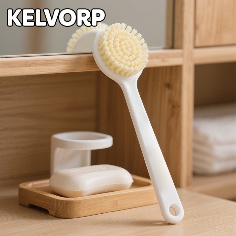 แปรงขัดหลังขนนุ่ม ด้ามยาว