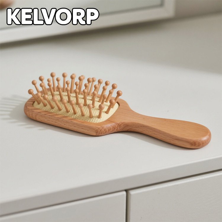 ดีไซน์แปรงนวดหนังศีรษะแบบลมทันสมัย