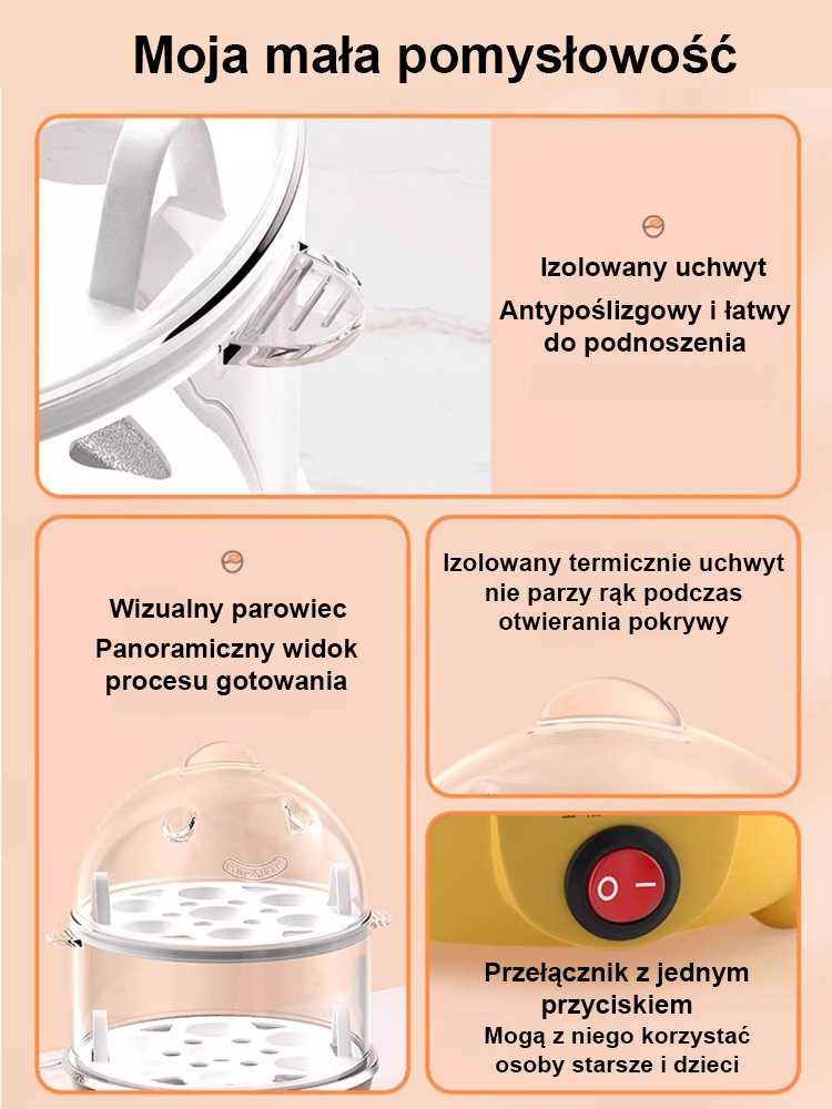 [Wielofunkcyjny parownik do jajek] Niemiecki wielowarstwowy parowar