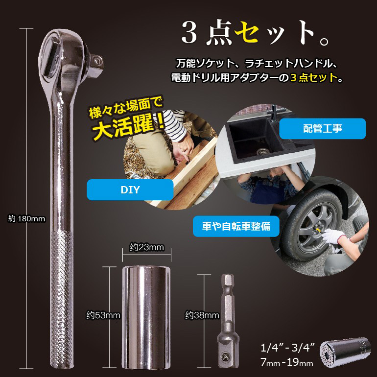 【万能ソケットレンチ】