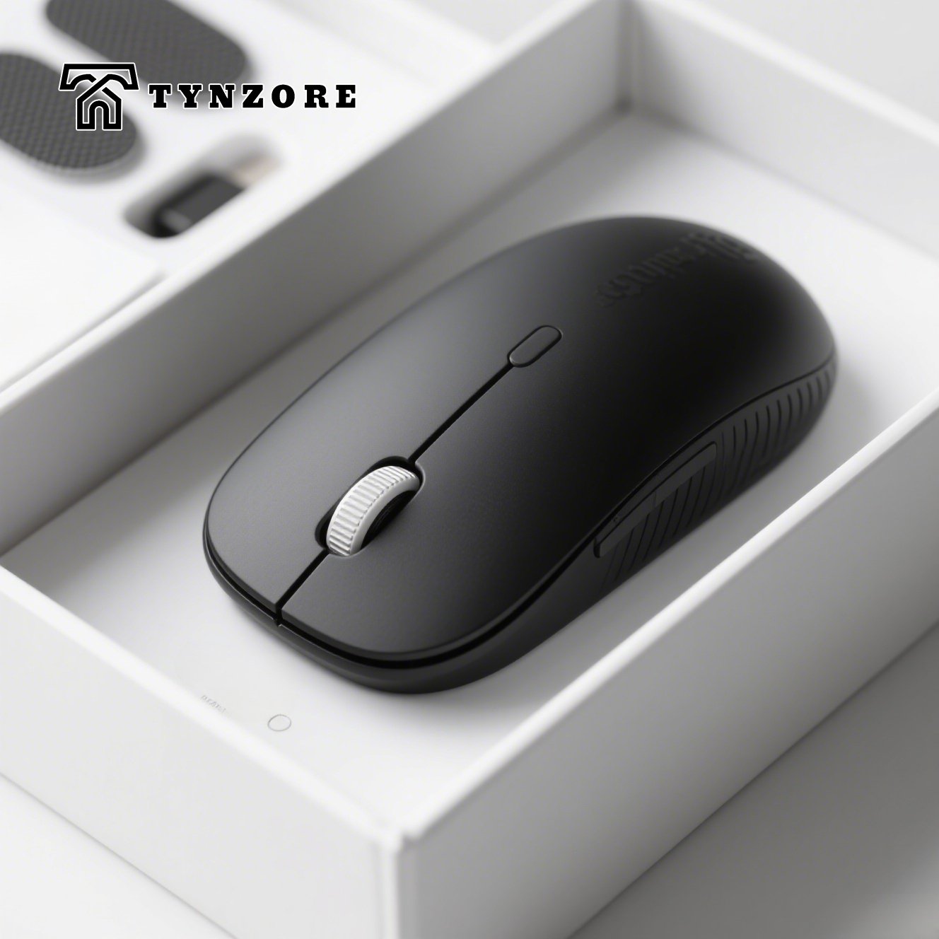 비즈니스 오피스용 인체공학 무선 마우스 정면 사진