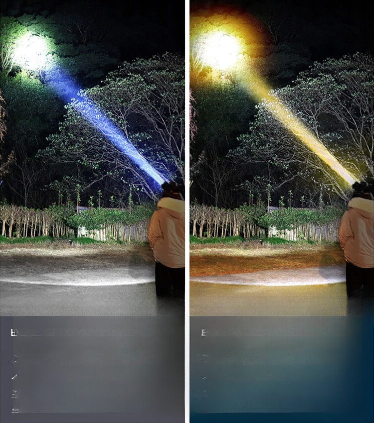 신형 독일 XPG 고출력 헤드램프[보조배터리로 착용 가능]