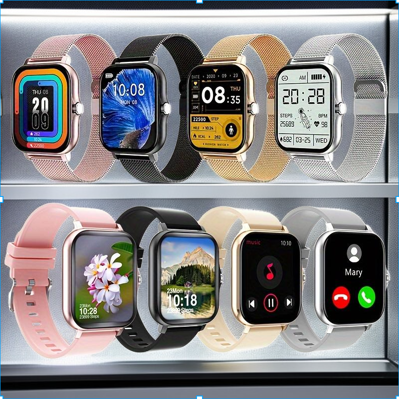 Y13 スマートウォッチ 183インチ スポーツブレスレット Bluetooth通話 心拍数 タッチスクリーン H13 スマートブレスレット