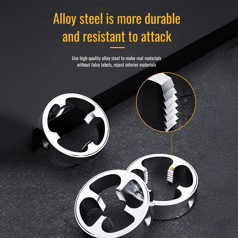 6-piece water pipe die plastic pipe threader water pipe threading artifact ppr die set