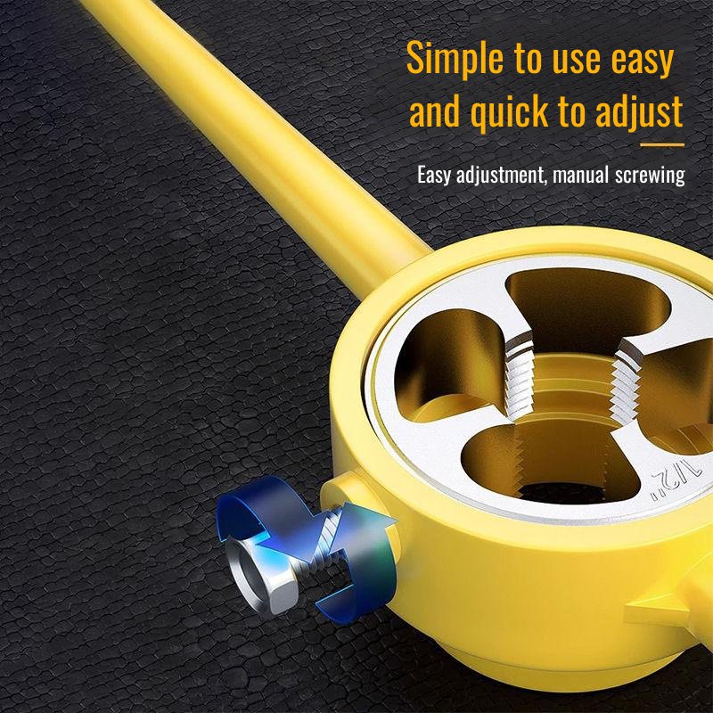 6-piece water pipe die plastic pipe threader water pipe threading artifact ppr die set