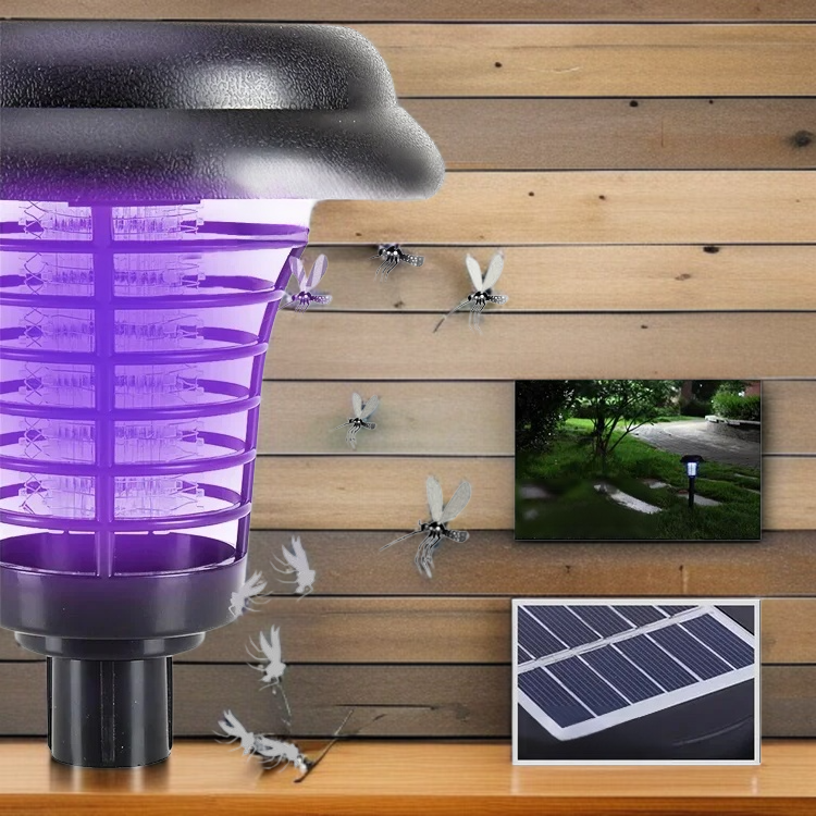 전기 살충 조명 이중 기능 정원 태양광 램프