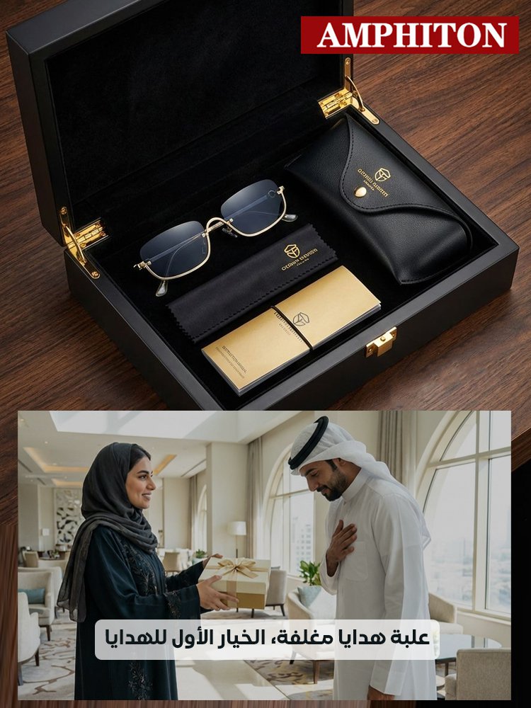 نظارات شمسية نصف إطار مربعة بتصميم كلاسيكي أوروبي أمريكي ولمسة فاخرة