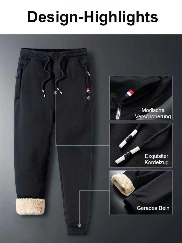 Ein Kauf, ein Geschenk | -30°C Kälteschutz | Export nach Norwegen Lammwoll-Jogginghose