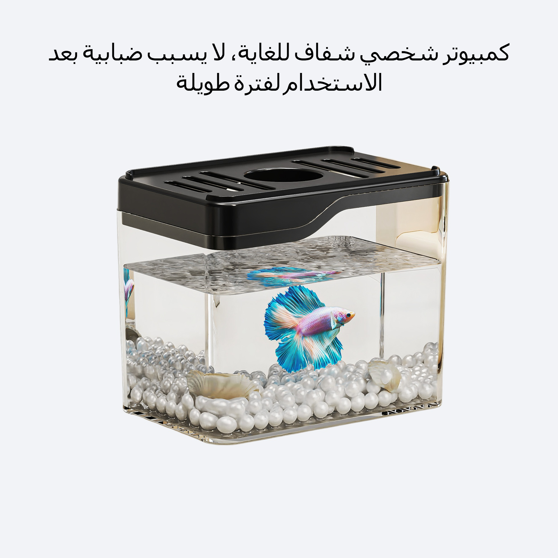 حوض سمك مكتبي