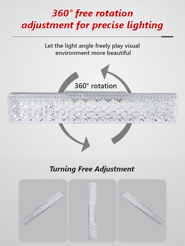 【Multifunctional Energy-Saving Lamp】Detachable and Easy to Install