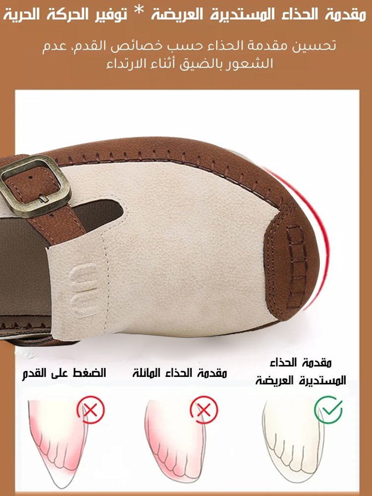 حذاء بيركنستوك متعدد الاستخدامات بنعل مسطح (نعل مريح وناعم)