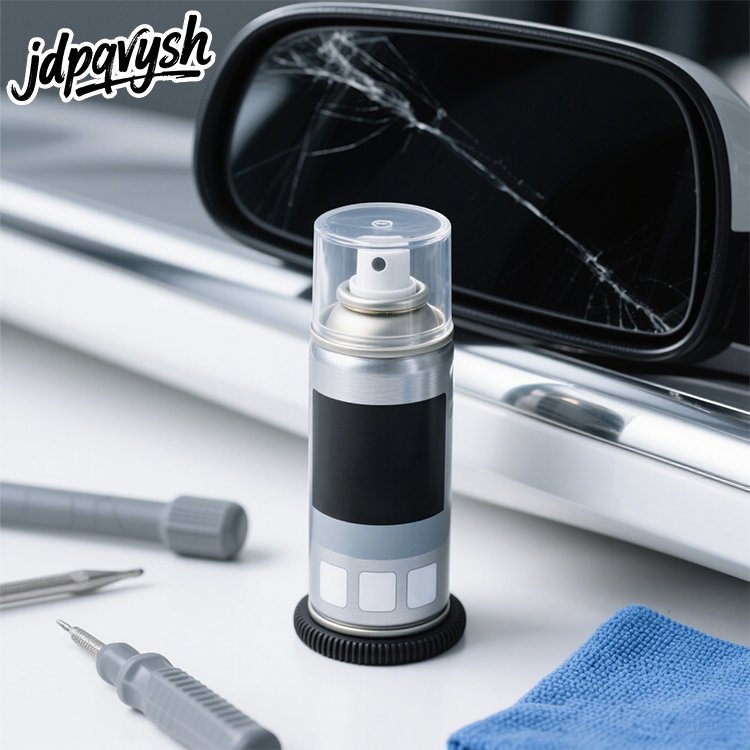 自働車の傷の修復用スプレーです