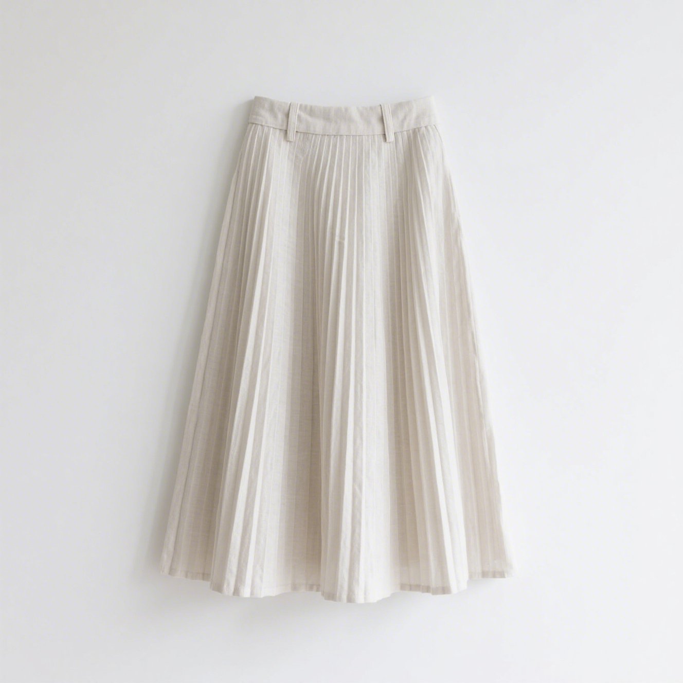 ドレープポリエステルプリーツスカート