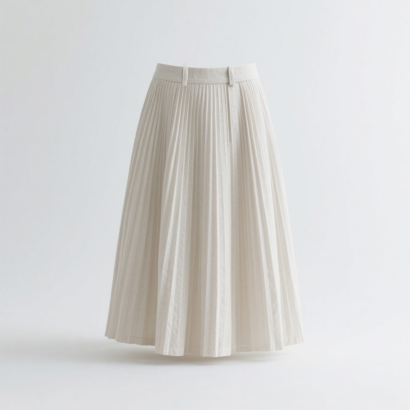 ドレープポリエステルプリーツスカート