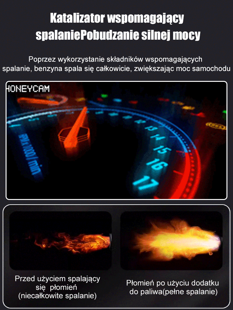 【Silnik + katalizator trójdrożny】2 w 1 dodatek do paliwa