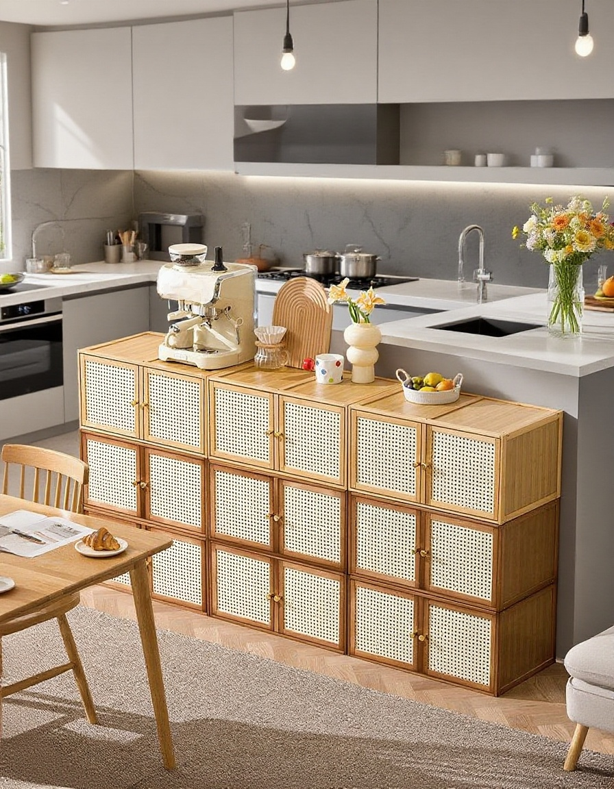 実木箱収納の耐久性を示す写真