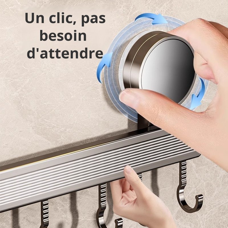 Support de cuisine à ventouse sans perforation, support de suspension mural multifonction pour usten