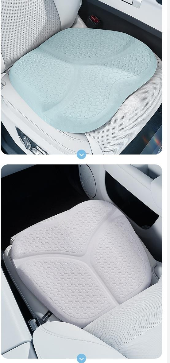 多機能で洗える車用シートクッション