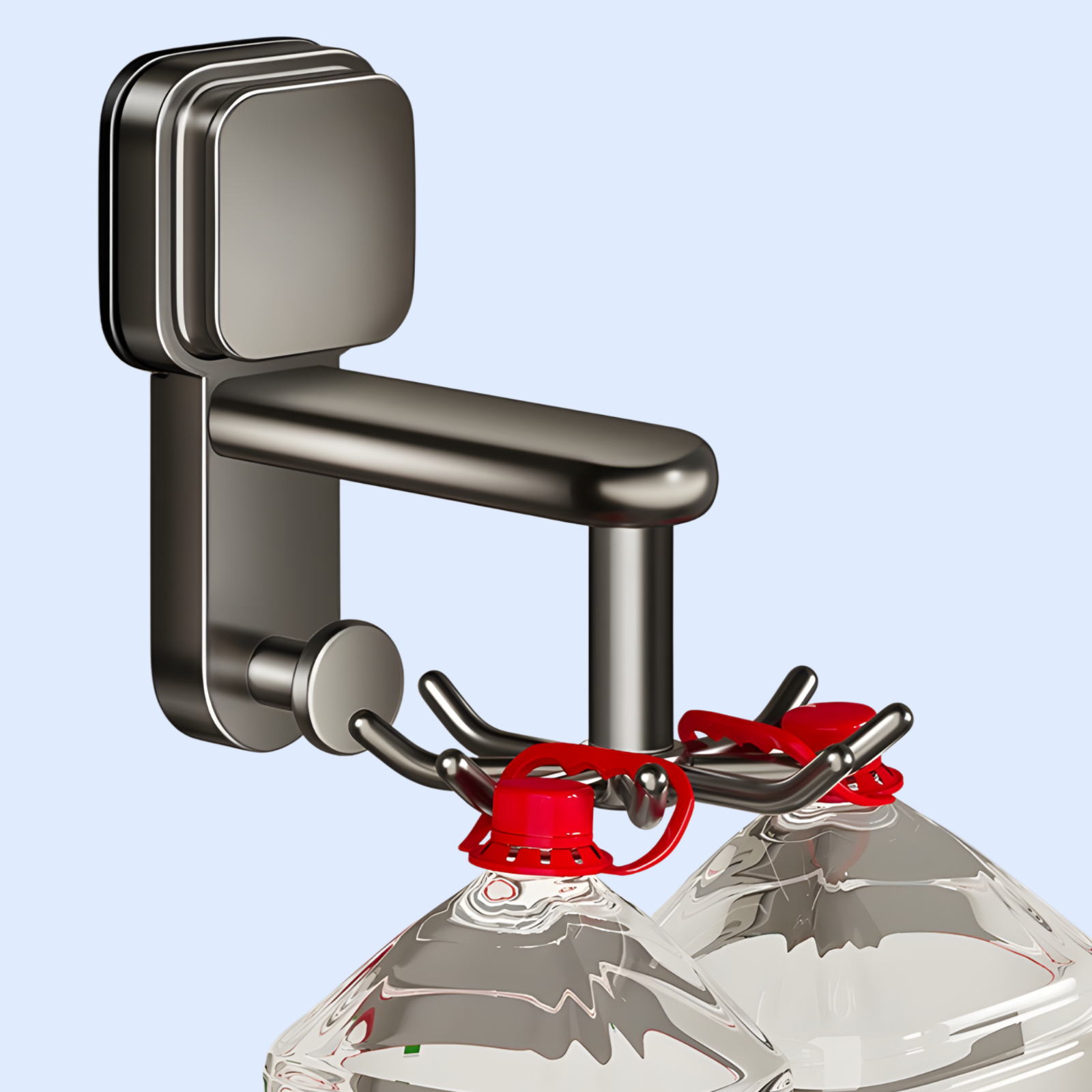 キッチンツールフック 吸盤 【360°回転可能のフック】 キッチンラック 台所ラック ABS製 強力吸着 キッチンツール収納 キッチン収納 軽量 防水防錆 壁掛け 傷つけない キッチン/バスルーム/リ