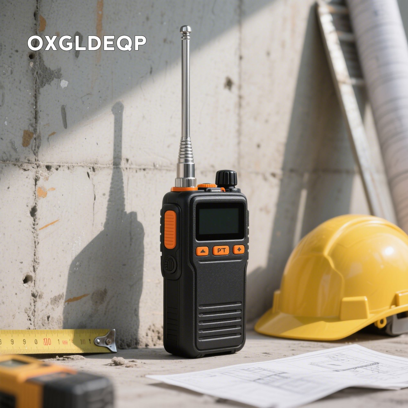 黒いトランシーバー本体の外観