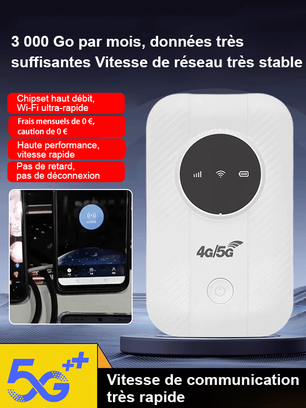 Wifi ultra longue endurance