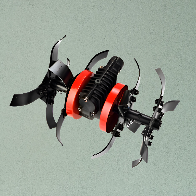 「芝刈り機専用」 土起こし・除草用多機能ホイール