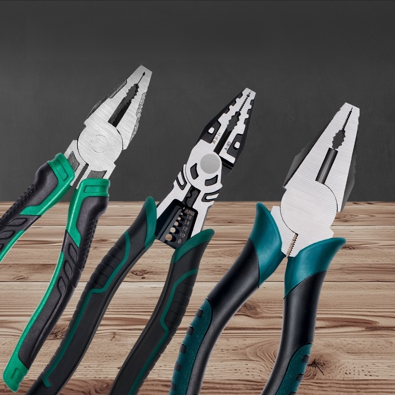 Multifunkční štípačky drátů, ruční kleště šetřící práci pro elektrikáře