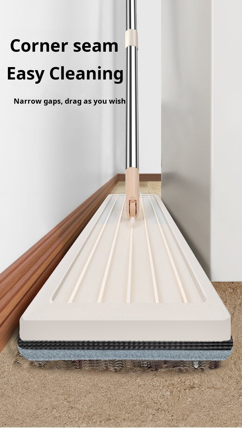 Household Flat Mop Flat Mop Thickened Mop Environmental Protection Household Dry And Wet