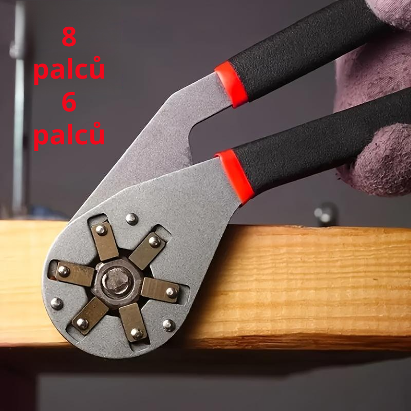 Momentový klíč 8 palců v akci