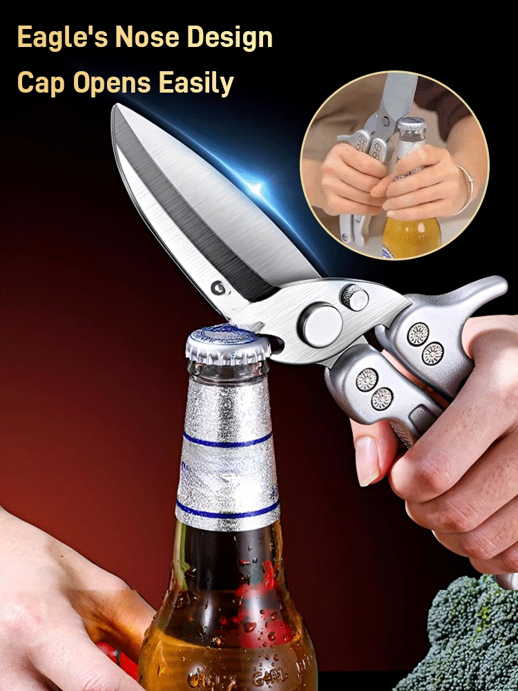 All-steel Whale Shark Multi-function Scissors