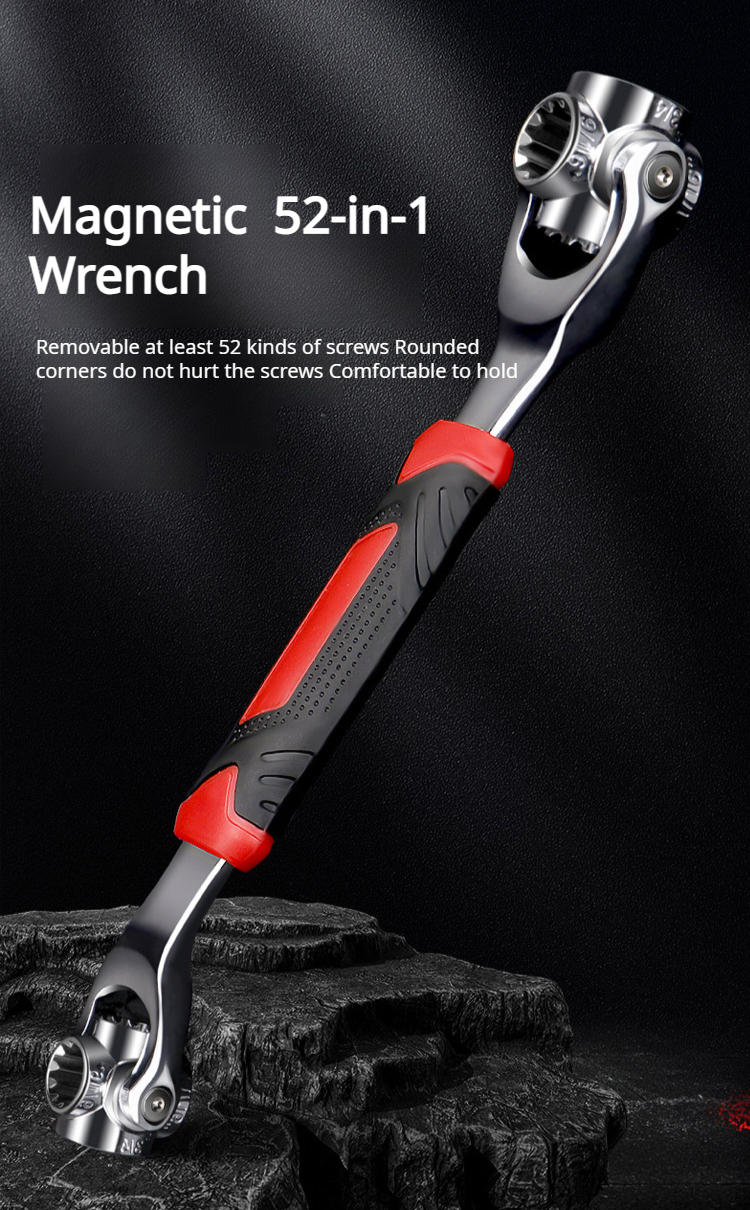 Universal MultiFunctional Magnetic Socket Wrench in hand