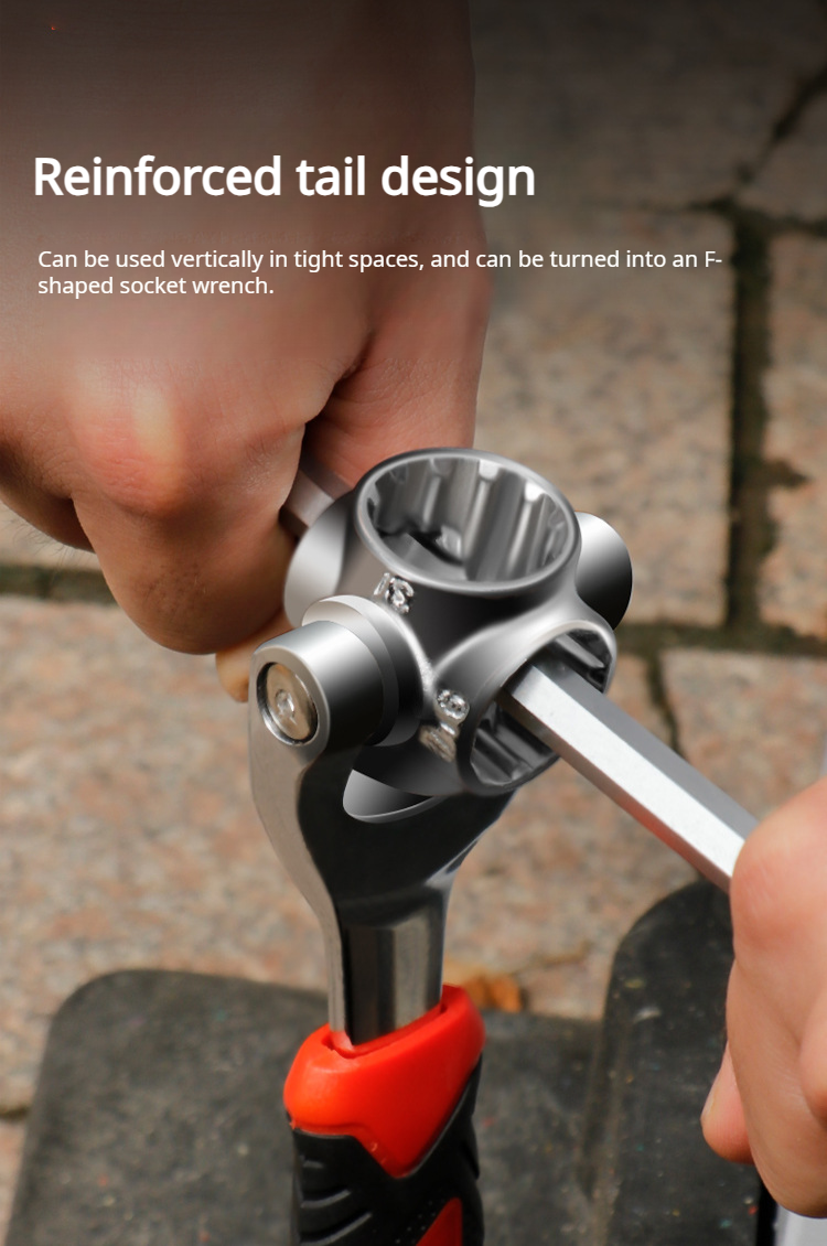 Durable magnetic socket wrench for professional use