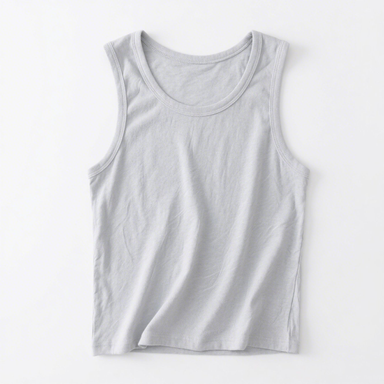 クールタッチコットンノースリーブTシャツ