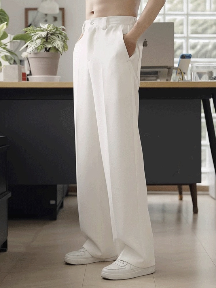 冷感スラックス