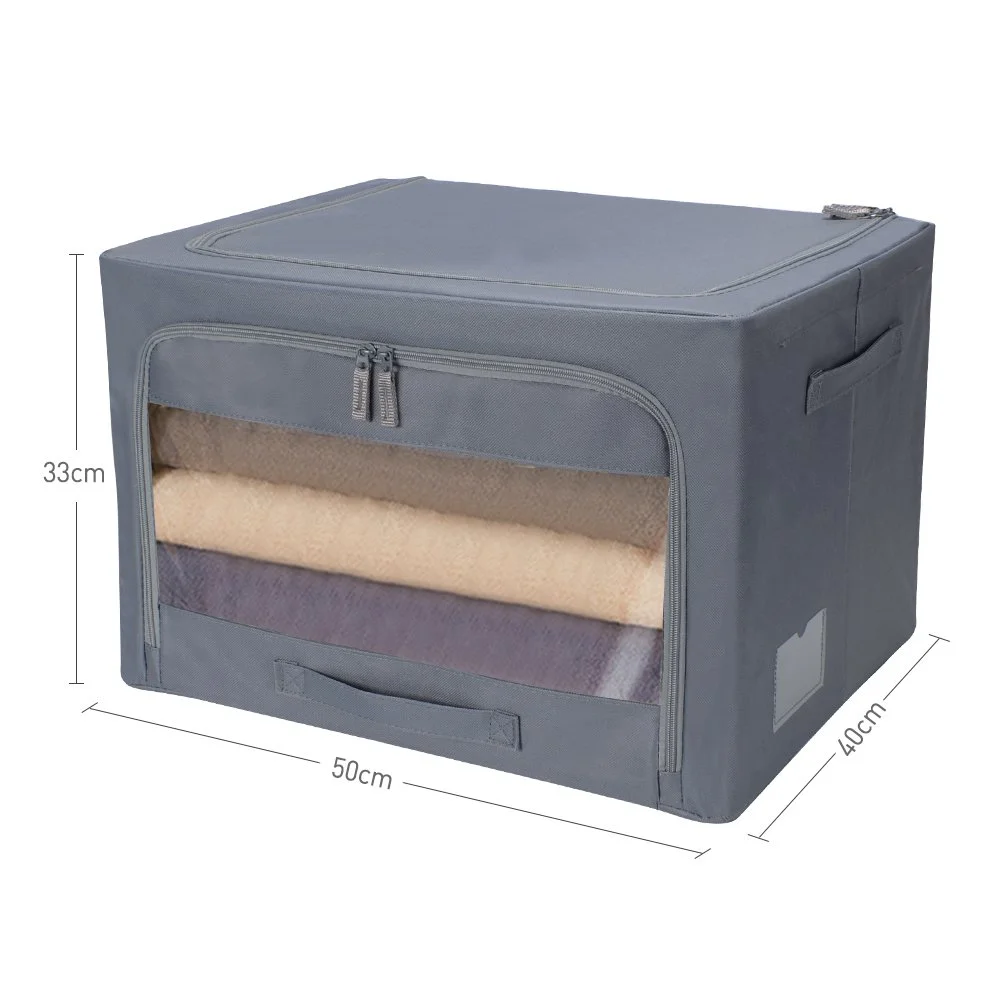 튼튼한 캔버스 소재 수납 박스