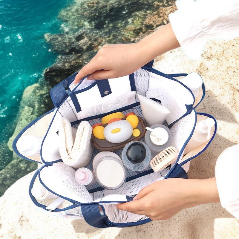 جديد قدرة كبيرة السفر صافي حقيبة تخزين