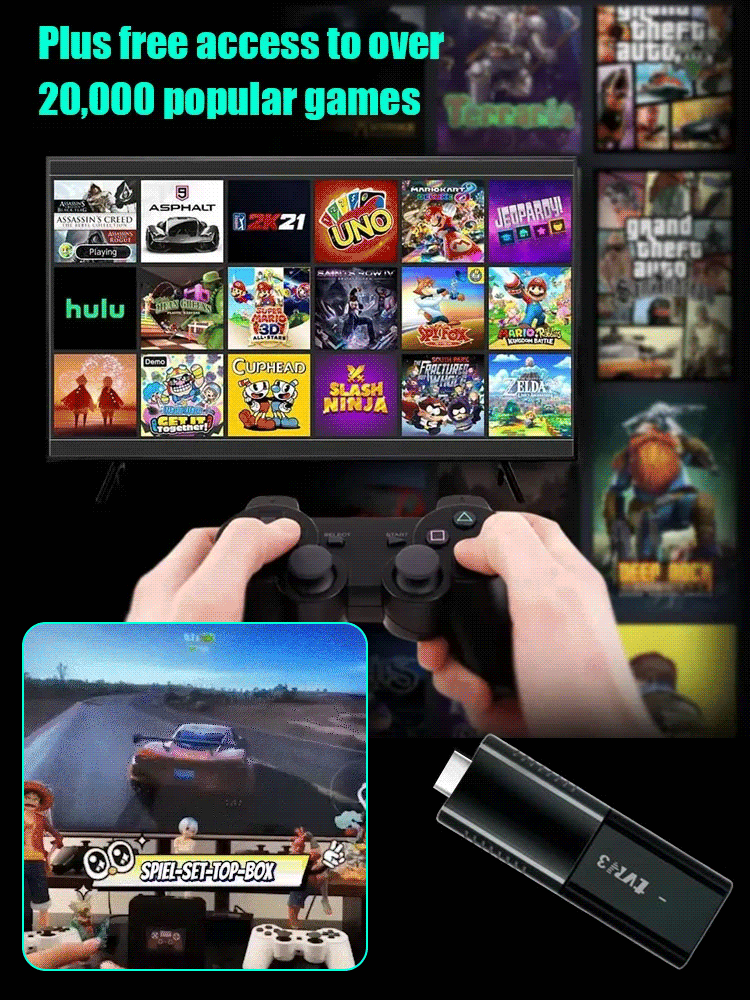 Upgraded TVR3 TV set-top box