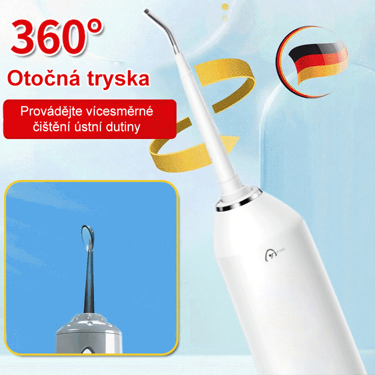 【Zlepšení zdraví zubů】Přenosná ústní sprcha