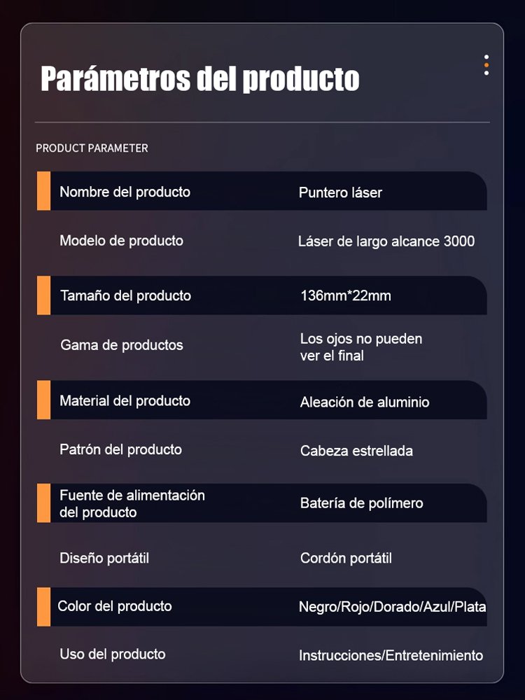 Puntero láser multifuncional USB