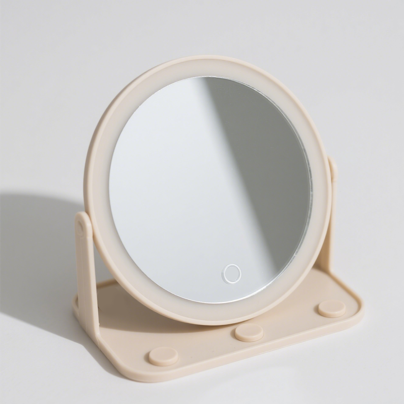 Glass HD fill light magnifying makeup mirror