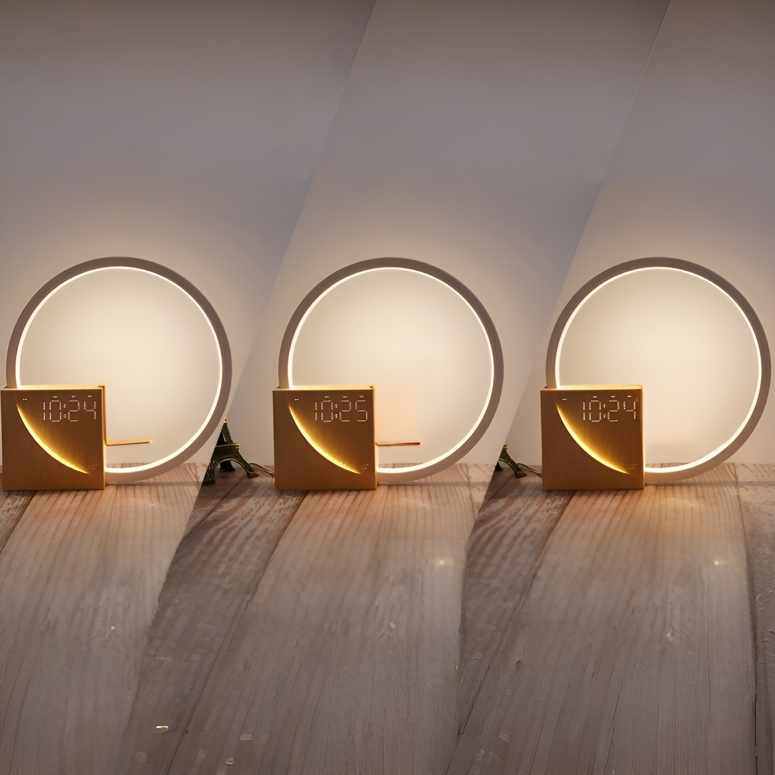 ナイトライト 間接照明 ベッドサイド目覚まし時計テーブルランプ 無段階調光スタイリッシュ 授乳ライト 明るさ3段階 タッチセンサー 屋内ランプ LEDナイトライト 自立型 睡眠補助ホワイトノイズマシン