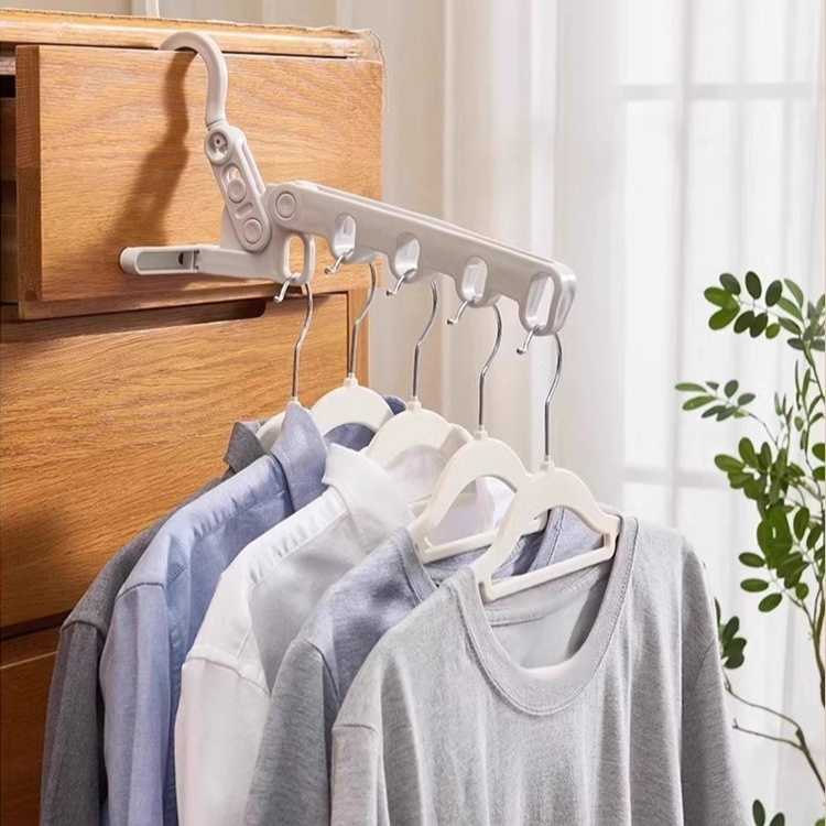 5홀 접이식 옷걸이