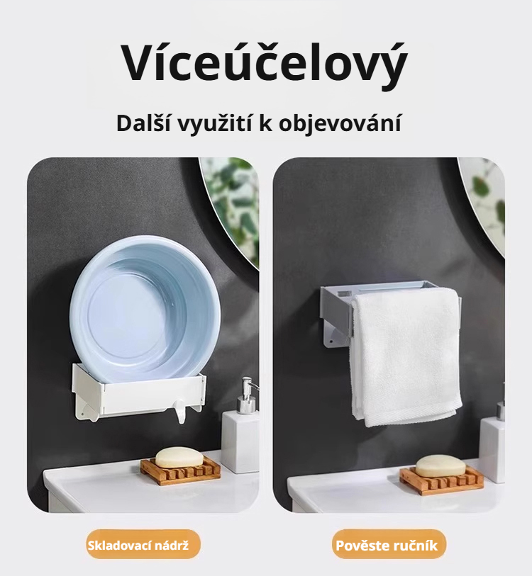 Praktický kuchyňský organizér na plastové sáčky