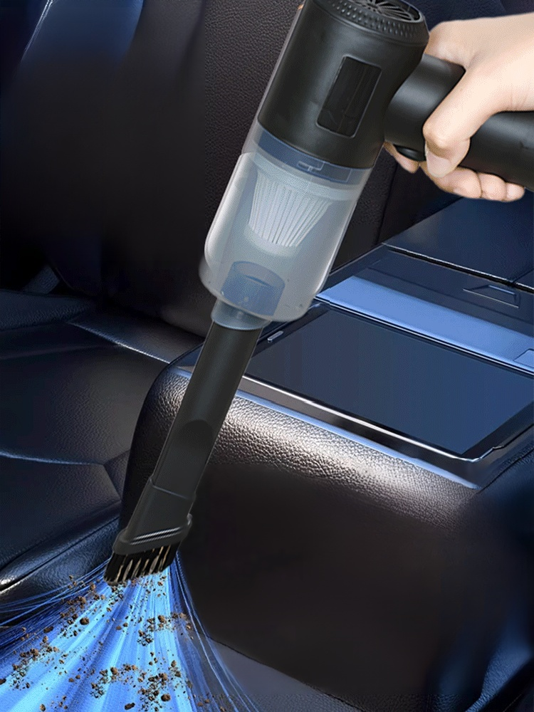 【Saug-, Blasen-, Lade- und Pumpenfunktion in einem】 Superstarker Autostaubsauger mit Saugkraft