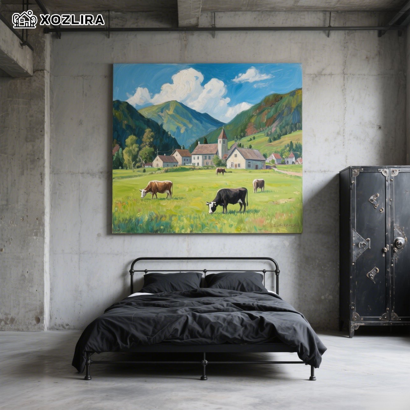 가볍고 고급스러운 장식화는 우아하고 고급스럽습니다.