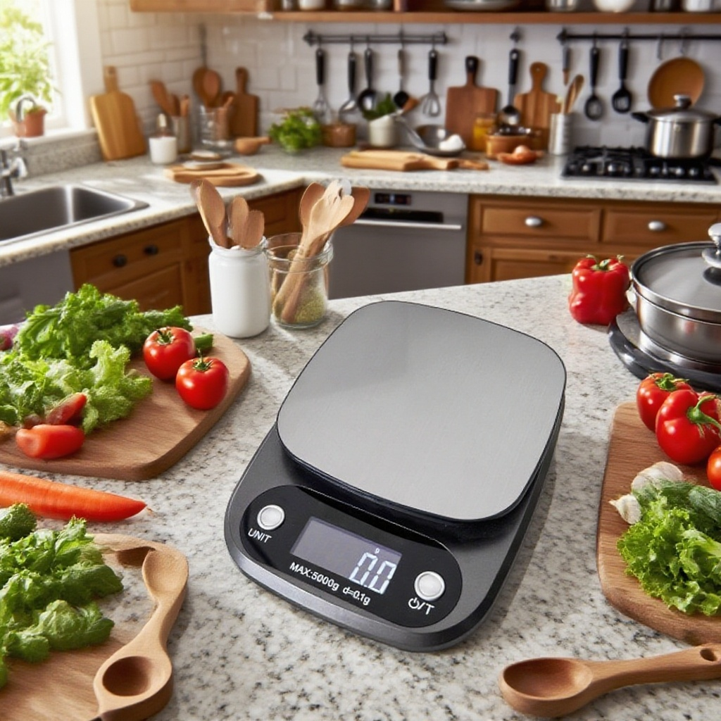 Chytrá kuchyňská váha pro domácnost