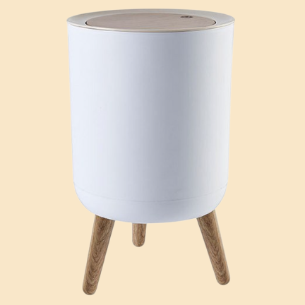 큐디스 원터치 가정용 인테리어 휴지통