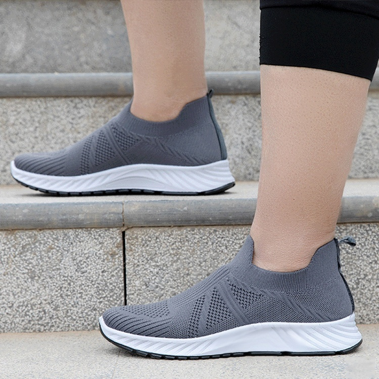 캐주얼 통기 니트 남성 운동화 